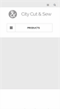 Mobile Screenshot of citycutandsew.com